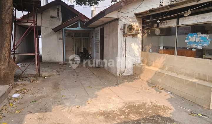 Dijual Rumah Tua Hitung Tanah Pinggir Jalan Palmerah Kemanggisan