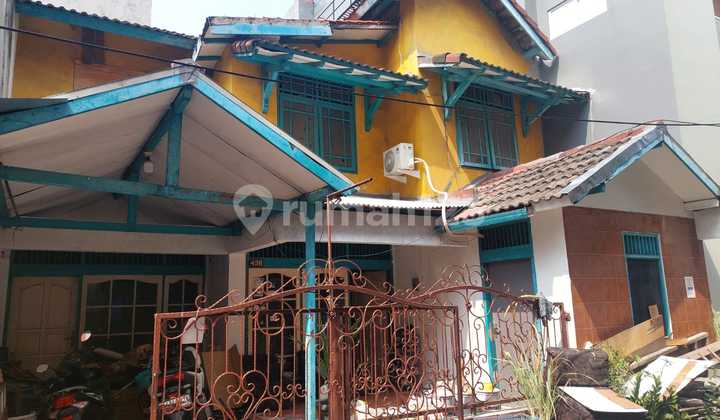 Rumah Tua Tanjung Duren Strategis Ke Kampus Jalan 1 Mobil