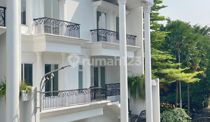 Brand New 3-Storey House with Pool Near MRT Lebak Bulus Brand New 3-Storey House with Pool Near MRT Lebak Bulus