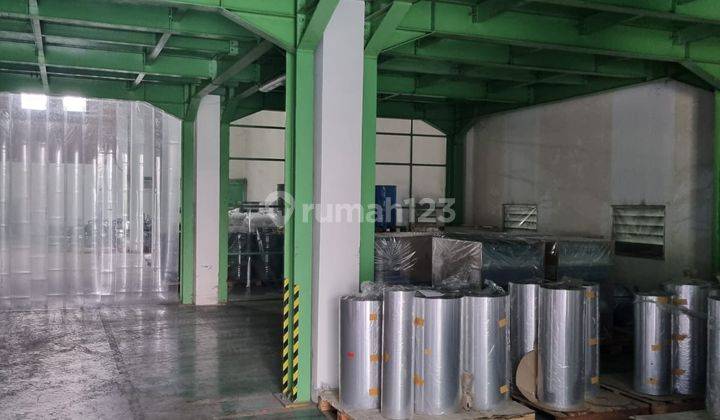 Gudang Izin Industri Dijalur Strategis pinggir Jalan  2