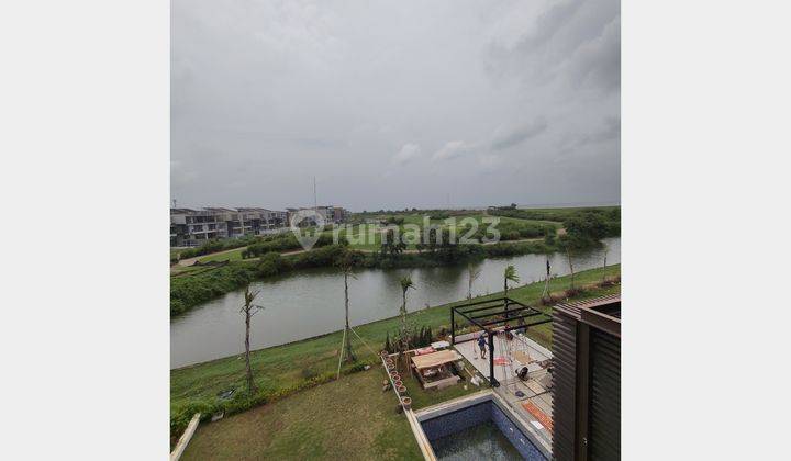 View lapangan Golf dan danau uk 10x35 cluster favorite di golf island 1