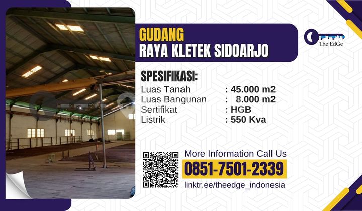 Sell Taman Sidoarjo Great Warehouse Below Market Price - The EdGe