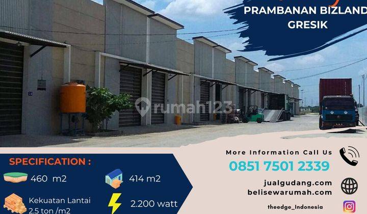 Jual Gudang Prambanan Bizland 200 M Dari Tol Cerme Gresik The Edge 1