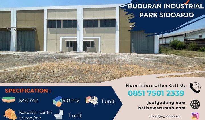 Gudang Baru Gres Buduran Industrial Park Akses Tol Sidoarjo The Edge 1