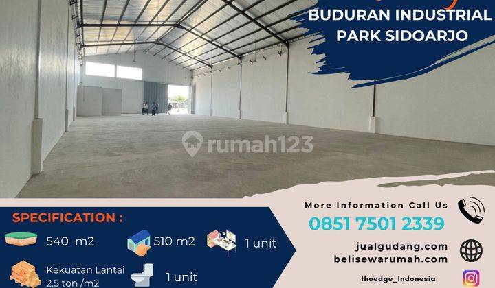 Gudang Baru Gres Buduran Industrial Park Akses Tol Sidoarjo The Edge 2