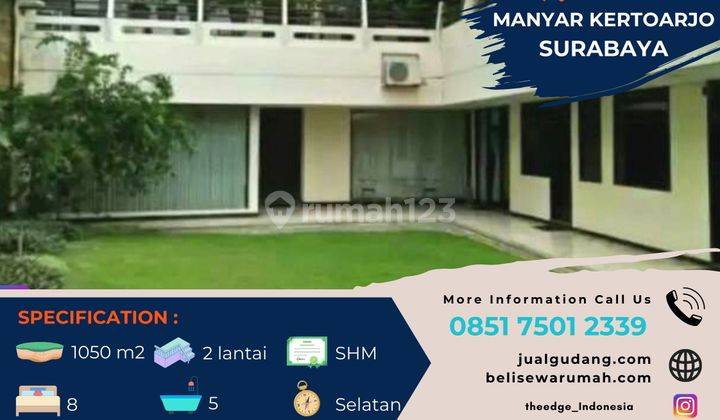 Rumah Manyar Kertoarjo 9 Menit Ke Stasion Gubeng The Edge