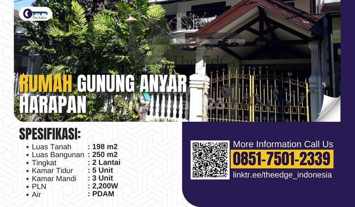 Jual Rumah Gunung Anyar Harapan Surabaya The Edge 1