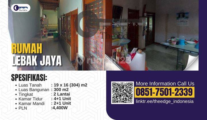 Jual Rumah 2 Lantai 5 Kamar Lebak Jaya Surabaya Timur The Edge 2