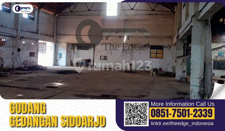 Sewa Gudang Gedangan Luas 5000 m2 dekat Bundaran Waru Sidoarjo - The EdGe Sewa Gudang Gedangan Luas 5000 m2 dekat Bundaran Waru Sidoarjo - The EdGe