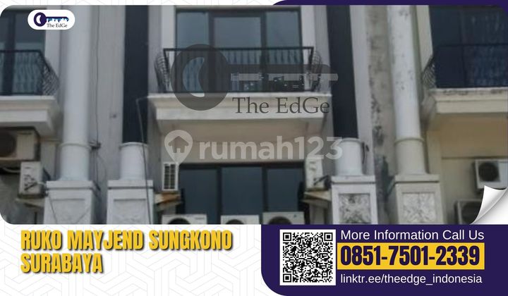 Rent 4-Floor Shop House Mayjend Sungkono Rich Palace Surabaya The Edge 2