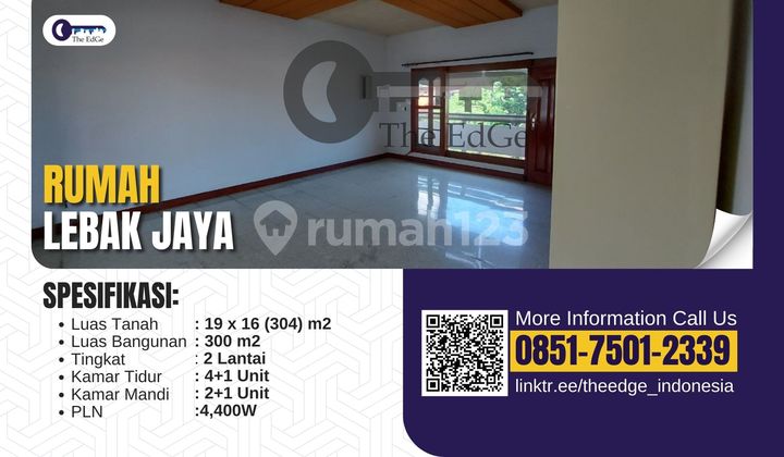 Jual Rumah 2 Lantai 5 Kamar Lebak Jaya Surabaya Timur The Edge 2