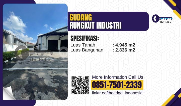 For Sale: Warehouse in Sier Surabaya Industrial Area The Edge