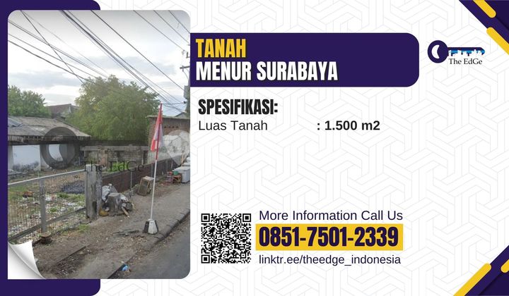 Jual Tanah Siap Bangun di Jalan Menur Surabaya The Edge
