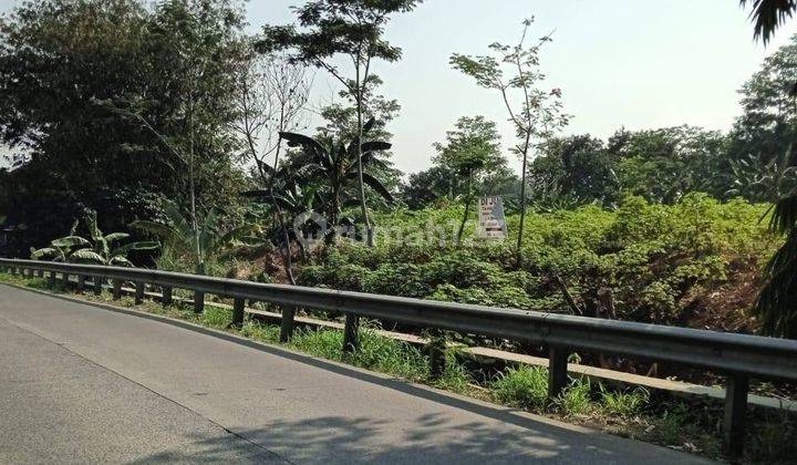 Tanah dijual dan di sewakan Pinggir Jalan Dekat Tol Tanah Baru Bogor 2