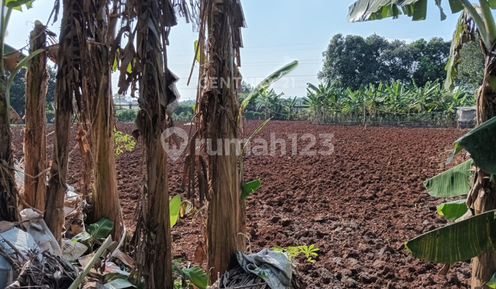 Wide Plot Next to Highway Near Toll Road in Citereup