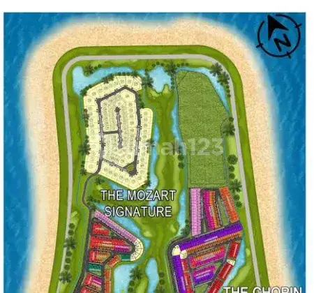 Mozart Signature Golf Island Pik 1