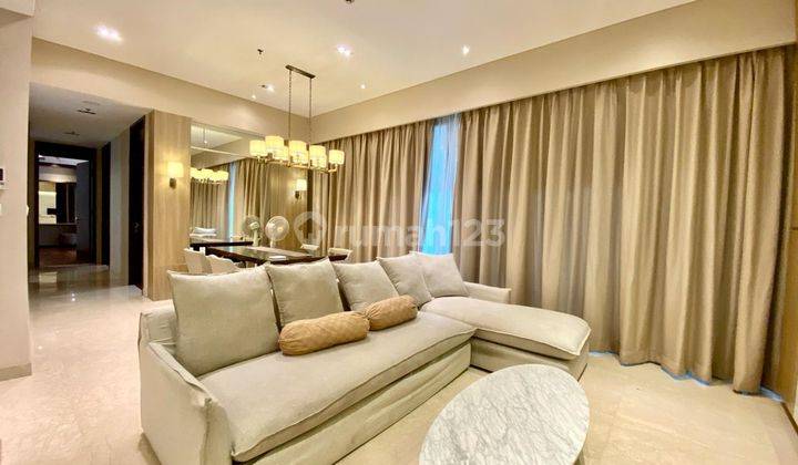 For Rent Apartement Anandamaya Residences 3 BR Furnished Luxury 1