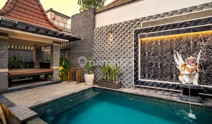 Yearly rental tropical bali style 2 bedroom villa in kerobokan 1