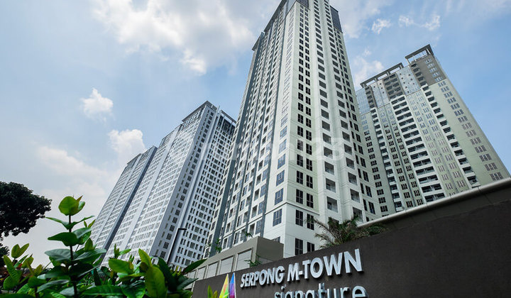 Disewakan Apartement Mtown Signature Tower Galaxy 3 Kamar Tidur 2