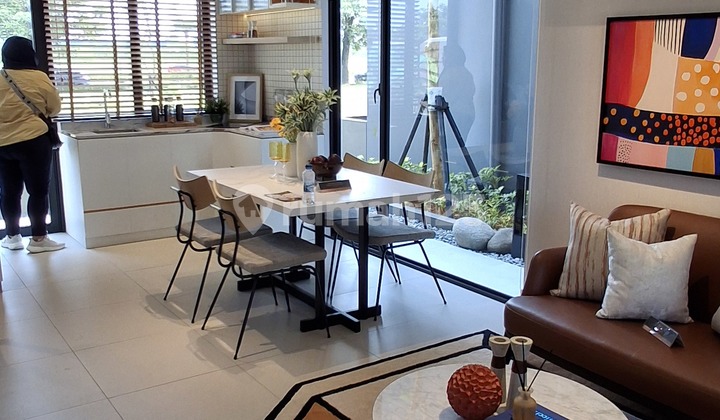 Rumah 2 Lantai Di Park Serpong Type Silver Alpha 2 Kamar Tidur 2