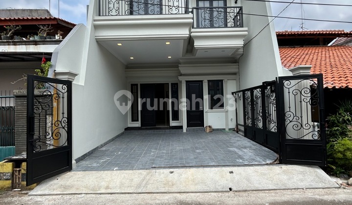 For Sale Nice 2-Story House with 2-Car Access, Wide Location in Rawamangun