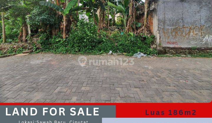 Tanah Kav di Cluster 186m2 SHM, dekat Mall BxChange Bintaro 1