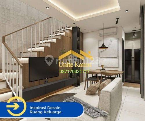 Rumah Baru Villa Dago Pamulang, Modern Kontemporer Lt.96 Lb.125 Rp.1,49m 2