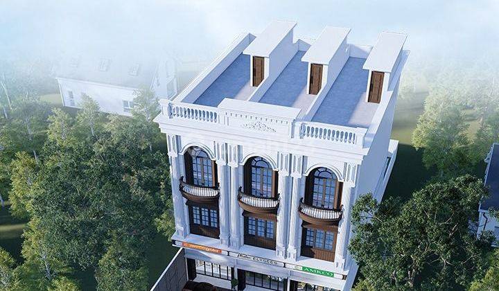 Rumah Baru 3 Lantai di Jalan Medan Utara 1