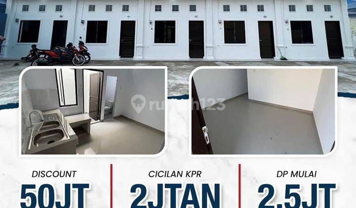 Villa Townhouse Full Granit Siap Huni di Jati Permai 2 1