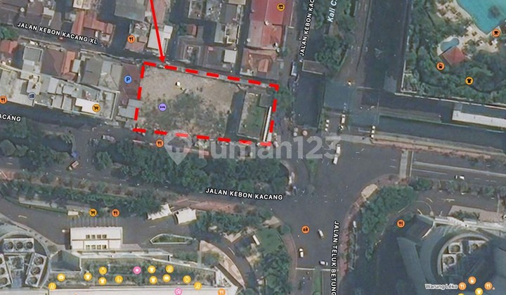 For Sale Tanah Komersial Area Bundaran Hi Dekat Grand Indonesia, Peryntukan Gedung, Kantor,hotel Di Jakarta Pusat