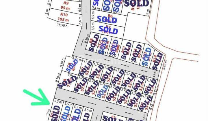 Investasi tanah kavling Bekasi murah dekat tol stasiun jatibening 2