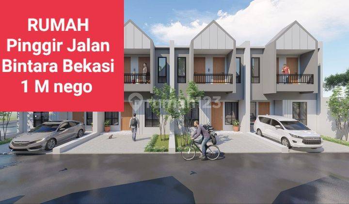 Rumah 3 lantai Bekasi cash bertahap tol stasiun pasar kranji 2