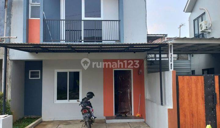 Rumah 2 lantai kota Bogor 600 jutaan dekat stasiun tol terminal  1