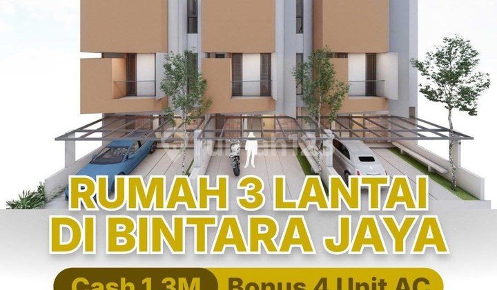 Rumah Townhouse Strategis Bintarajaya Bekasi Dekat Jakarta Tol 