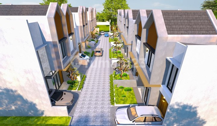 Rumah Townhouse Strategis Kota Depok Dekat Tol Busway Stasiun