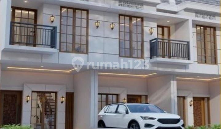 Rumah Townhouse Shm Strategis Klender Jakarta Dekat Tol Stasiun 2