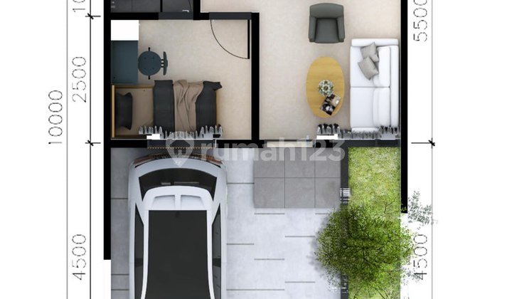 Bogor City Boarding House with SHM Near Town Square and Market Station