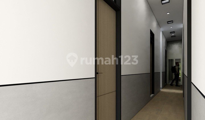 Rumah Kost Full Furnished 4 Lantai SHM Strategis Jakarta Selatan