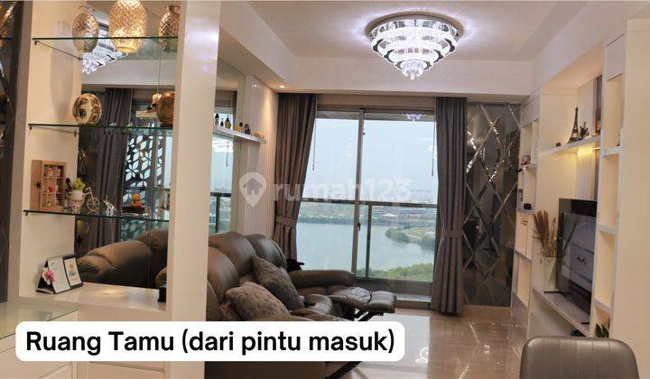 Sewa 3 BR Full Furnished Interior Apartement Gold Coast Pik  2