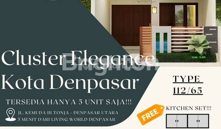 5 Elegant House Units Cluster One Gate System Peguyangan 1