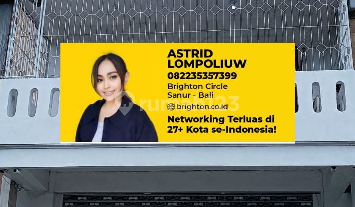 Ruko Sekaligus Tempat Tinggal 3 Lantai Gatsu Timur