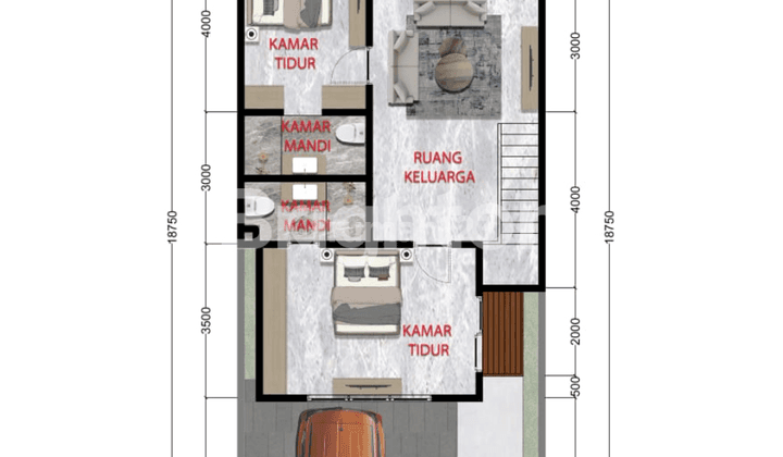 RUMAH BARU 2 LANTAI MODERN MINIMALIS DI PENATIH DENPASAR TIMUR 2