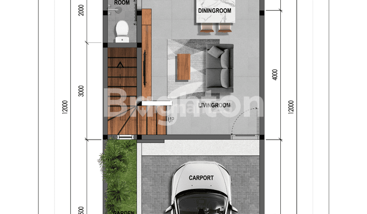 NEW 2 FLOOR HOUSE STRATEGIC LOCATION ON JL MAHENDRADATTA WEST DENPASAR 2