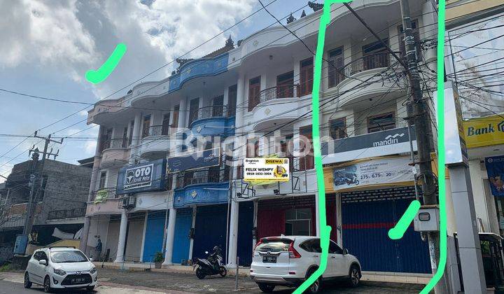 DISEWAKAN RUKO 3 LANTAI DI JL ERLANGGA, GIANYAR