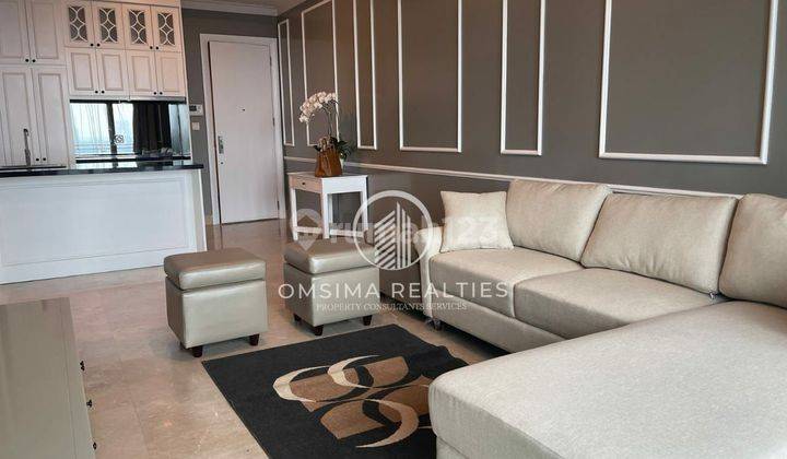 Di sewakan Apartemen Residence 8. 2BR luas 133m² sudah Bathtub 1