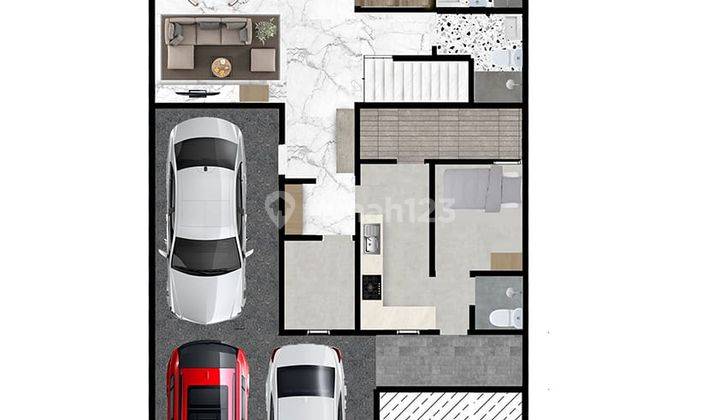 Rumah Baru 3 Lantai di Citra 2 Ext Jakarta Barat, Uk. 10x20m, Shm 2