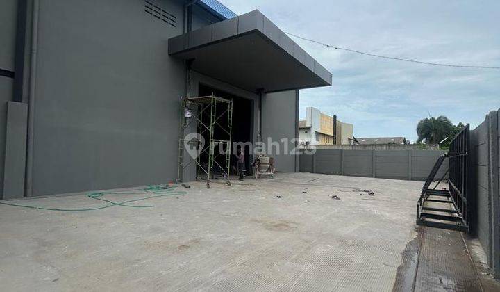 Gudang Baru Di Sepatan Tangerang, Office 2 Lantai, Container 40ft 1