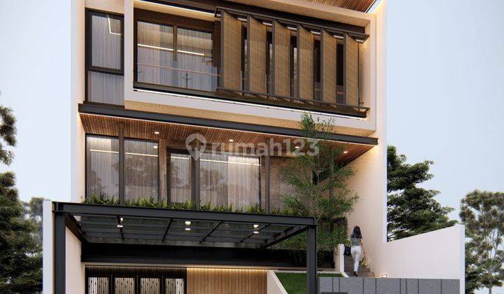 Rumah Baru Mewah Di Citra 2 Jakarta Barat, Luas 10x20m, 3 Lt, Shm 2