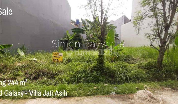 Dijual Cepat - Tanah Murah Banget - di Villa Jaka Setia -  Grand Galaxy - Bekasi 244 m² 1