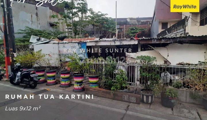 Dijual Cepat Rumah Tua Hitung - Tanah di Jl Kartini 9
Jakarta Pusat SHM 1